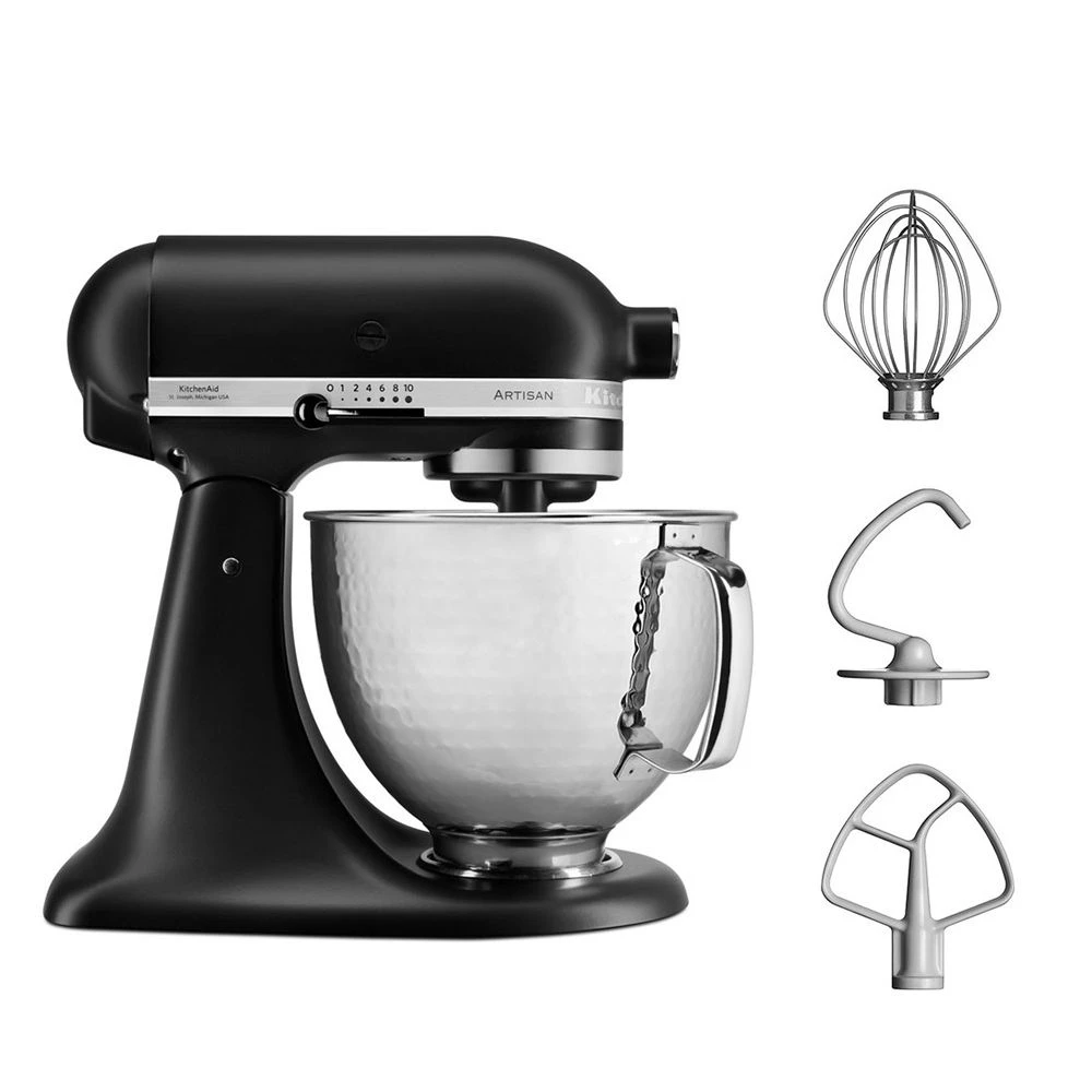 KitchenAid - Artisan Küchenmaschine 5KSM156HMEBM - Matte Black – Bild 2