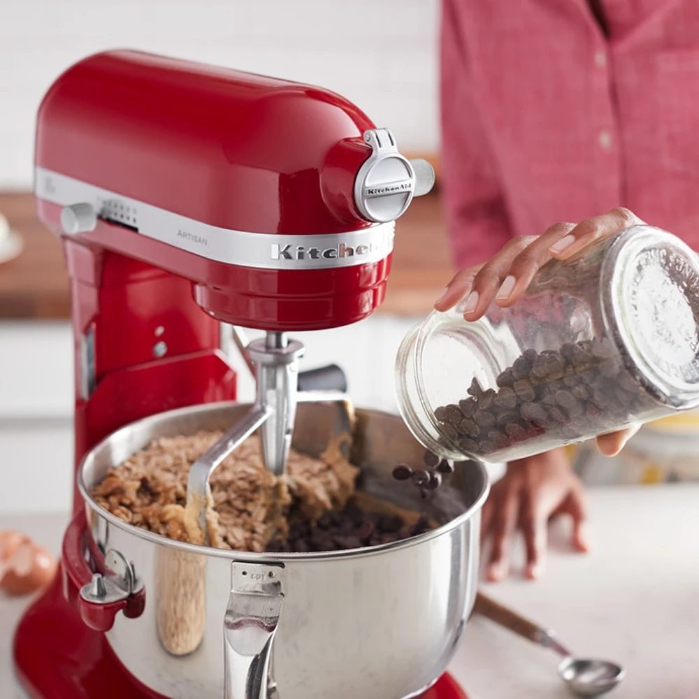 KitchenAid - Artisan Küchenmaschine 6,9 L - Empire Rot – Bild 5