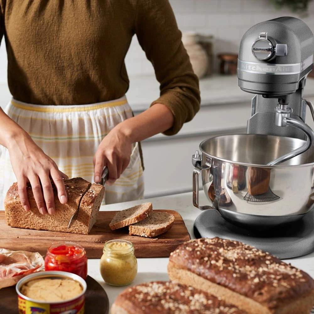KitchenAid - Artisan Küchenmaschine 6,9 L - Medallion Silber – Bild 3