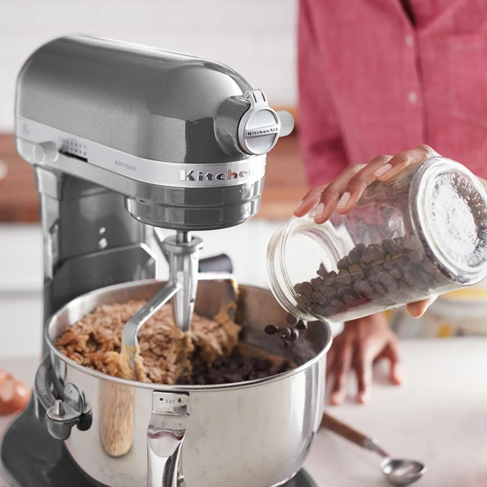 KitchenAid - Artisan Küchenmaschine 6,9 L - Medallion Silber – Bild 4