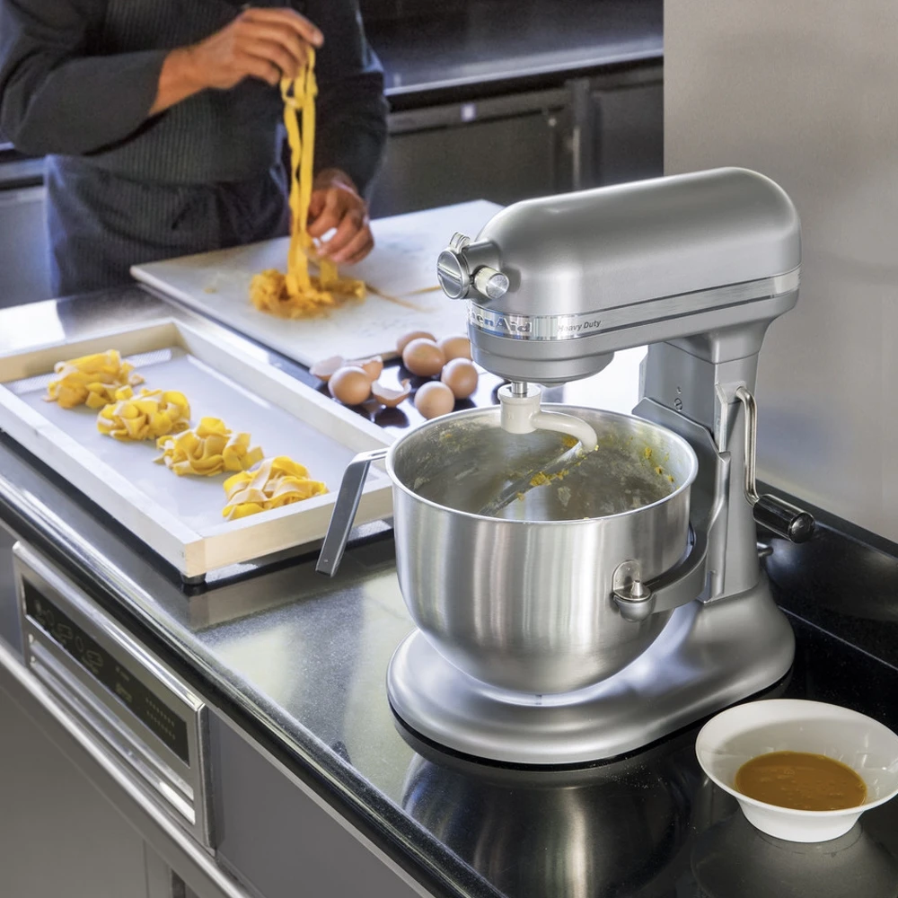 KitchenAid - Küchenmaschine 6,9 L HEAVY DUTY - Silber – Bild 4