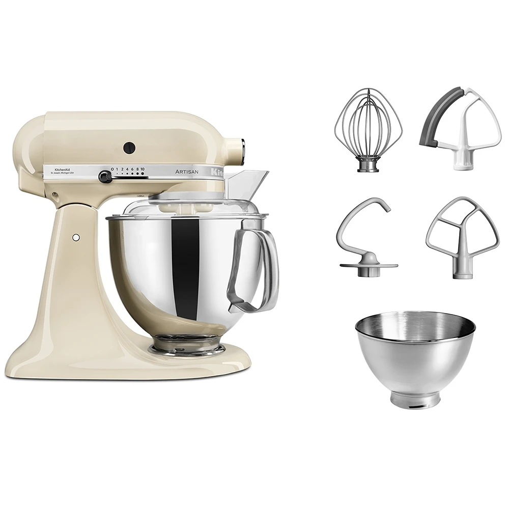 KitchenAid - Artisan Küchenmaschine 5KSM175PS - Crème – Bild 2