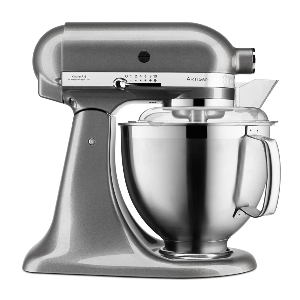 KitchenAid - Artisan Küchenmaschine 5KSM185PS - Medallion Silber