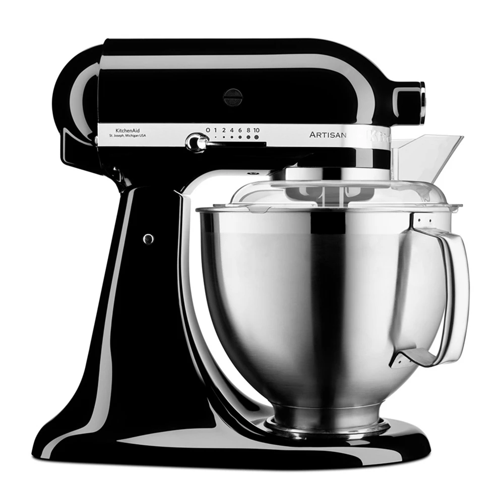 KitchenAid - Artisan Küchenmaschine 5KSM185PS - Onyx Schwarz