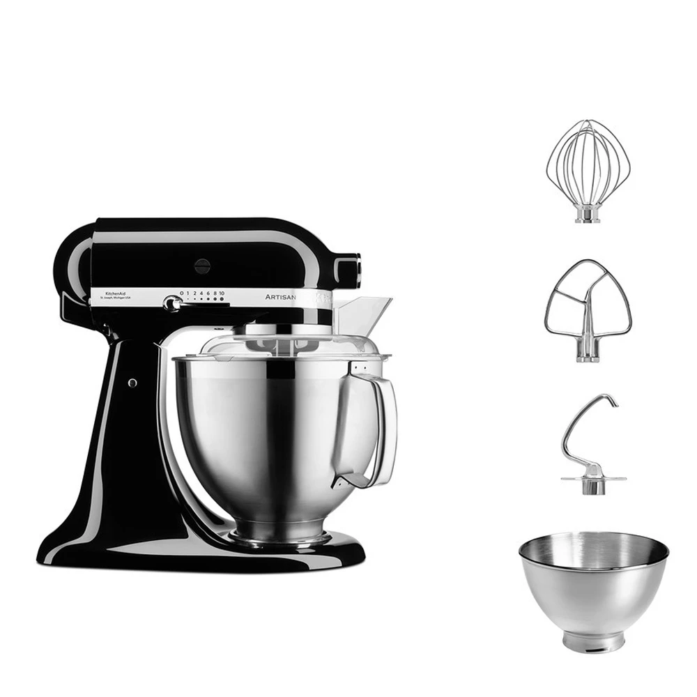 KitchenAid - Artisan Küchenmaschine 5KSM185PS - Onyx Schwarz – Bild 2