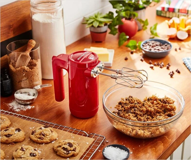 KitchenAid Kabelloses Handrührgerät Rot – Bild 5