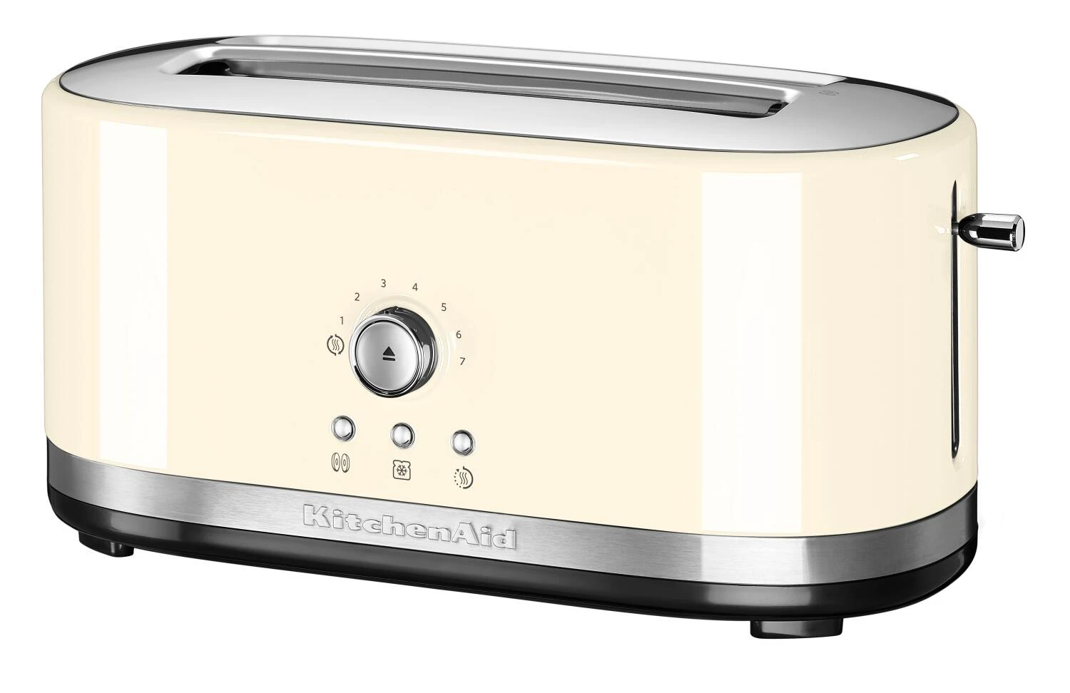 KitchenAid Langschlitztoaster Mit Manueller Bedienung In Creme