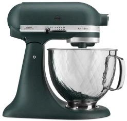 KitchenAid Küchenmaschine ARTISAN 156PS In Pebbled Palm Mit Gesteppter Schüssel