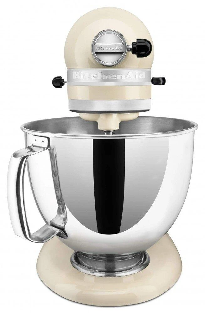 KitchenAid Küchenmaschine ARTISAN 175PS In Creme Mit Gemüseschneider – Bild 4
