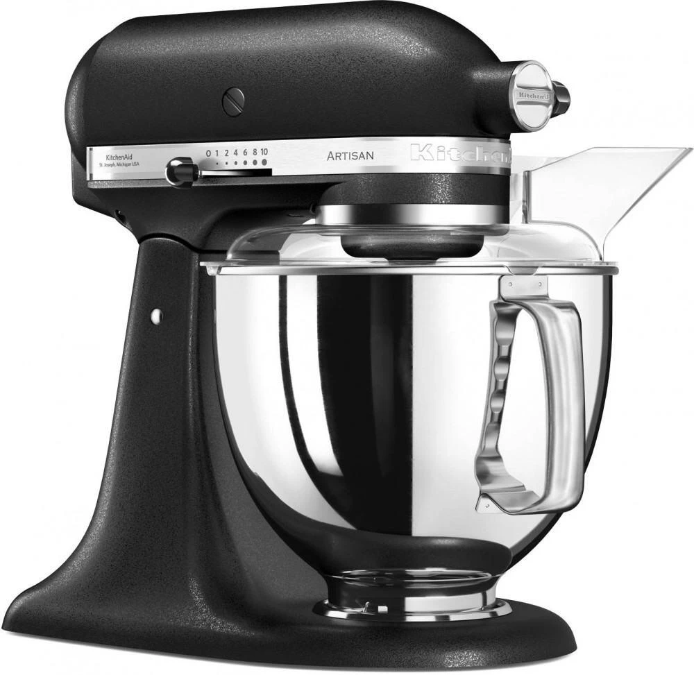 KitchenAid Küchenmaschine ARTISAN 175PS Gusseisen Schwarz Kochprofiset – Bild 2