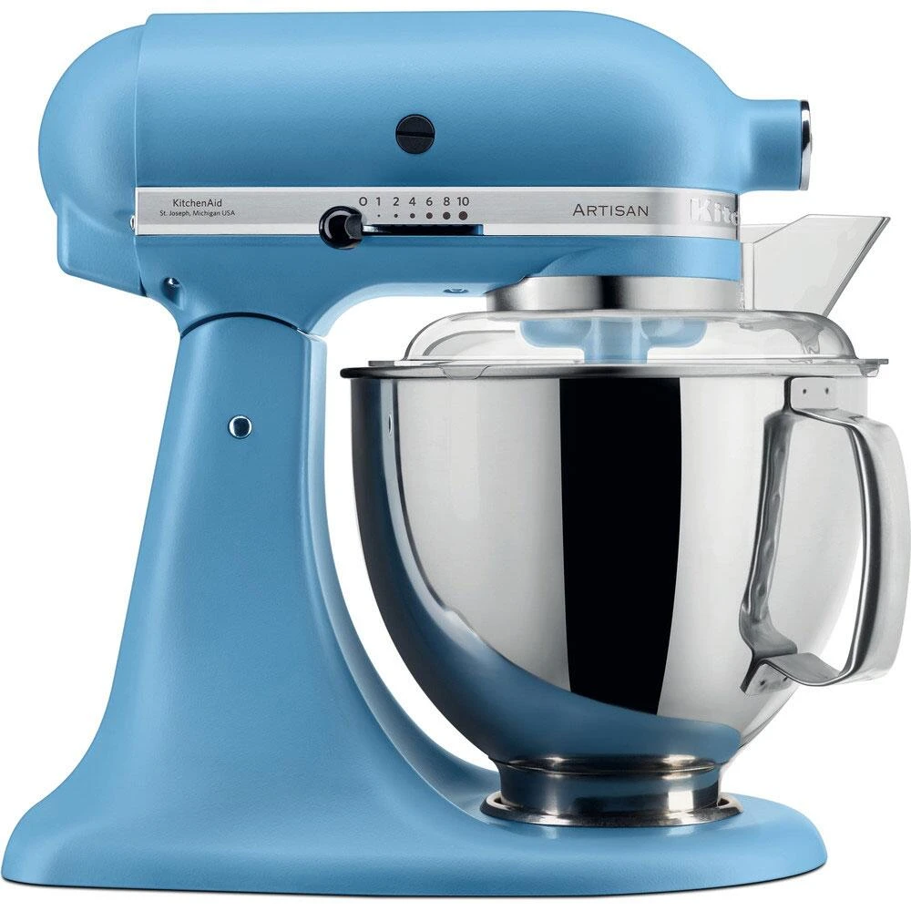 KitchenAid Küchenmaschine ARTISAN 175PS Velvet Blue Kochprofi-Set – Bild 6
