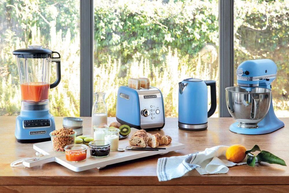 KitchenAid Küchenmaschine ARTISAN 175PS Velvet Blue Kochprofi-Set – Bild 7