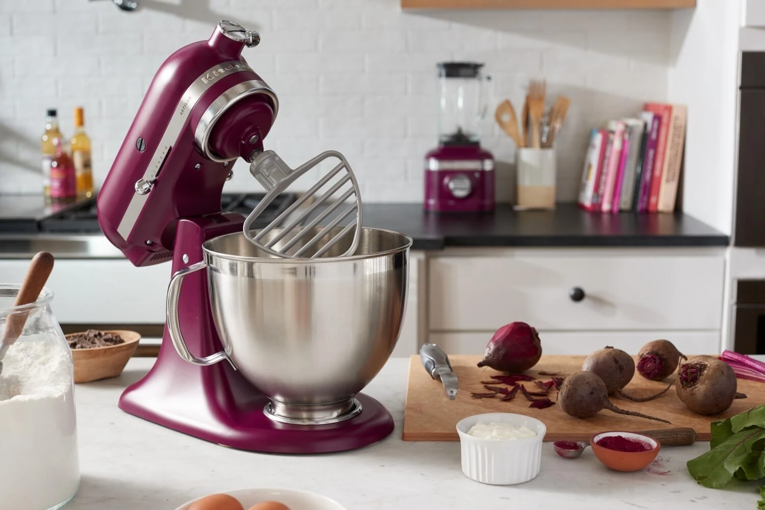 KitchenAid Küchenmaschine ARTISAN 195PS In Beetroot, 4,8 L – Bild 7