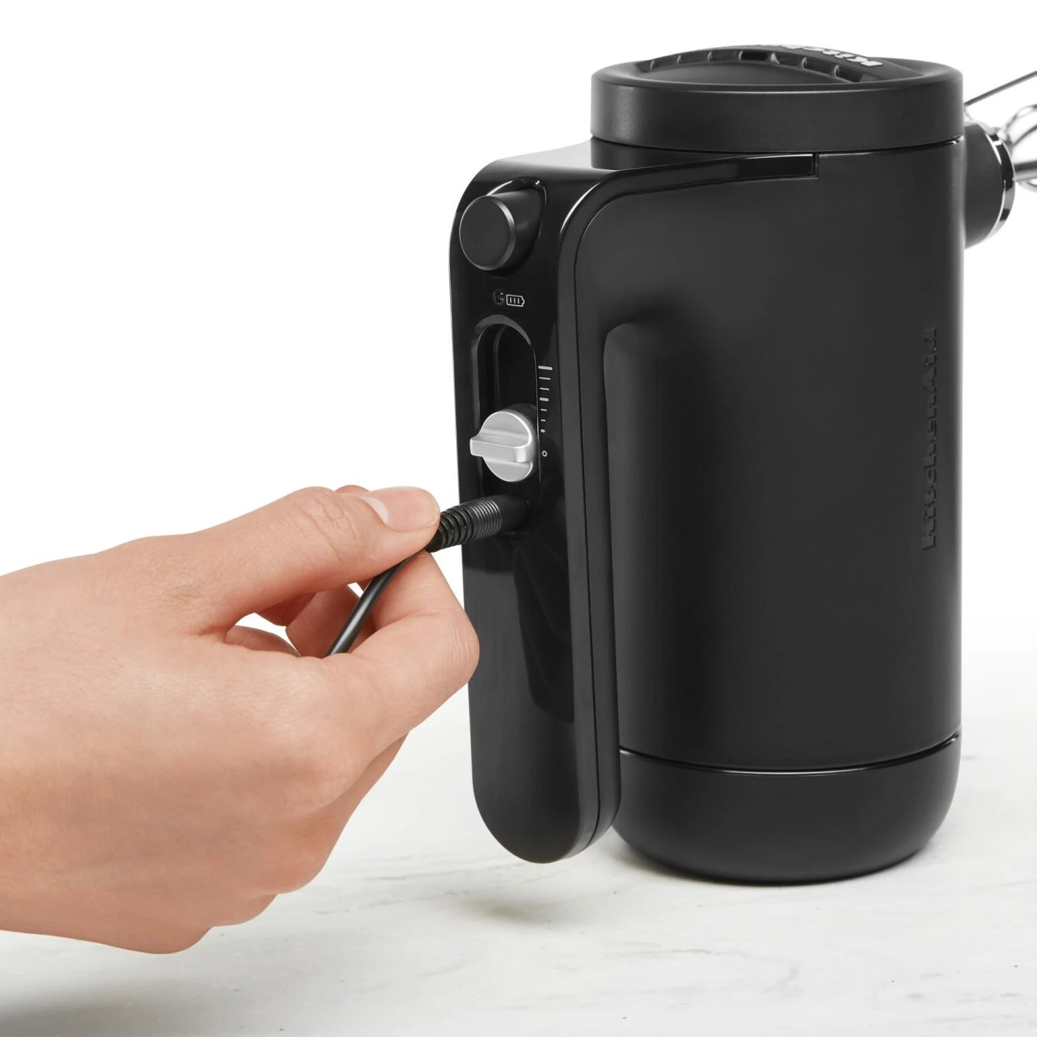 KitchenAid Kabelloses Handrührgerät Schwarz Matt – Bild 5