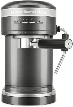 KitchenAid Halbautomatische Espressomaschine ARTISAN In Medallion Silber