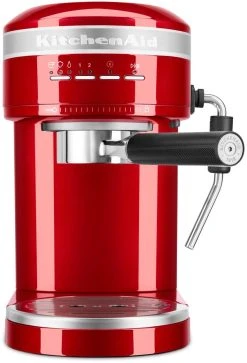 KitchenAid Halbautomatische Espressomaschine ARTISAN In Liebesapfelrot