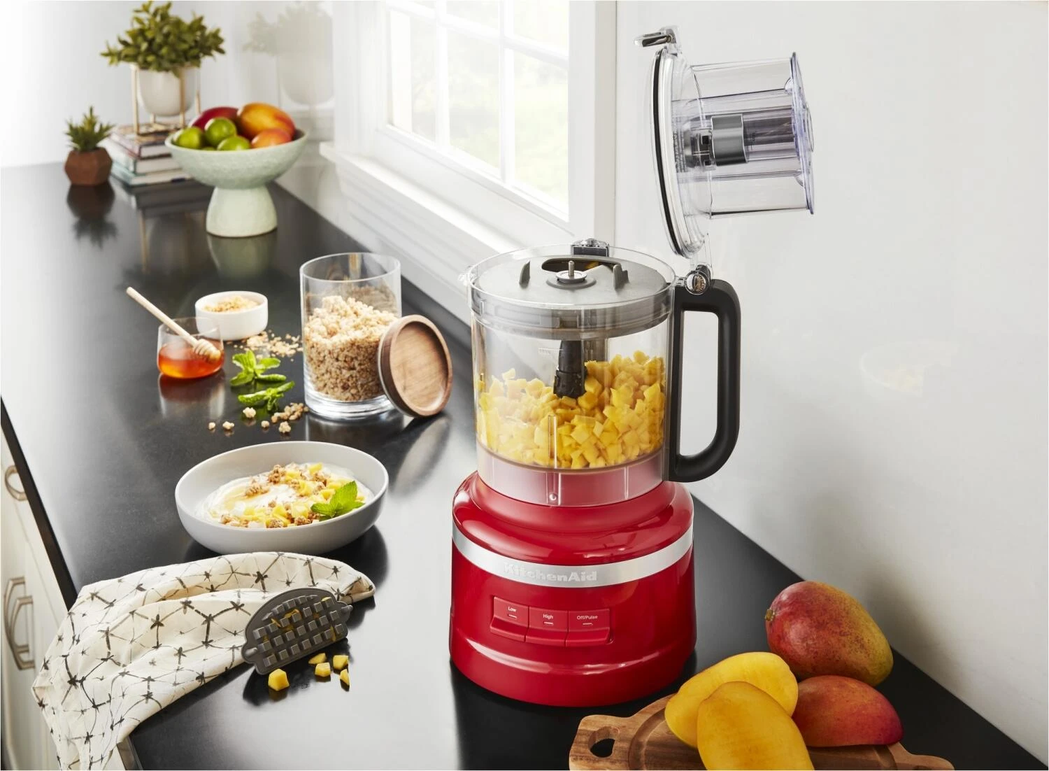 KitchenAid Food Processor 3,1L In Empire Rot – Bild 6