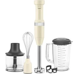 KitchenAid Stabmixer Set In Creme, Kabelgebunden