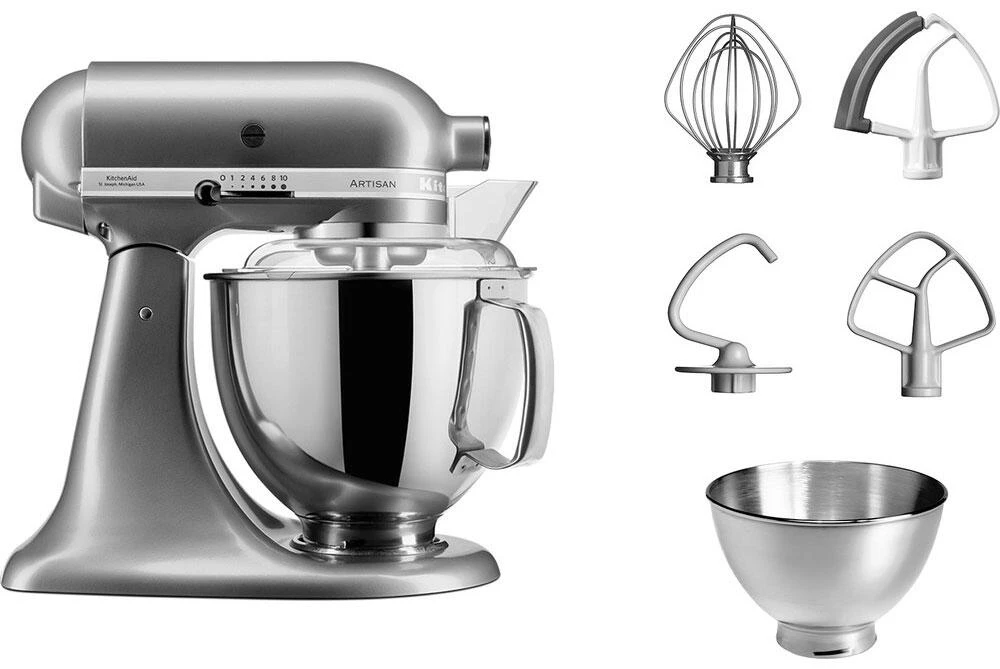 KitchenAid Küchenmaschine ARTISAN 175PS In Kontur Silber, 4,8 L