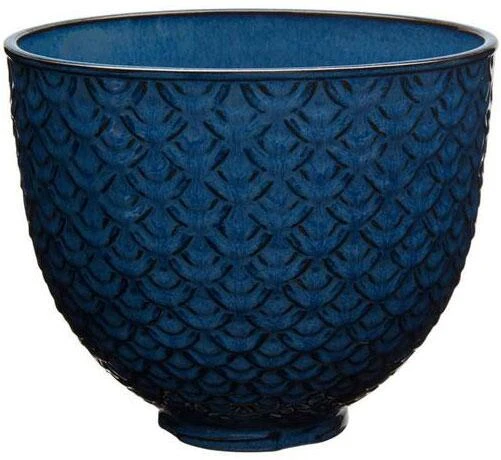 KitchenAid Keramikschüssel In Blue Mermaid Lace, 4,7 L